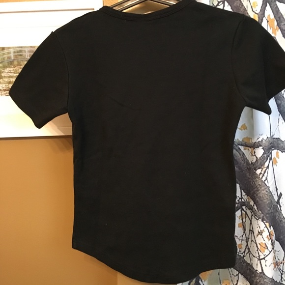 (3 for 18$ ）Stylish black T shirt 100% cotton - Picture 8 of 8